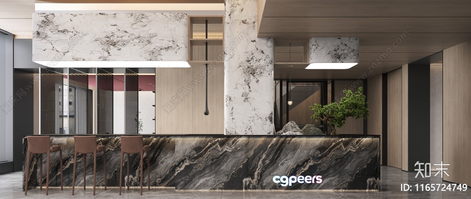 Modern Interior Design 3D Model - 20967 - CORONA Render