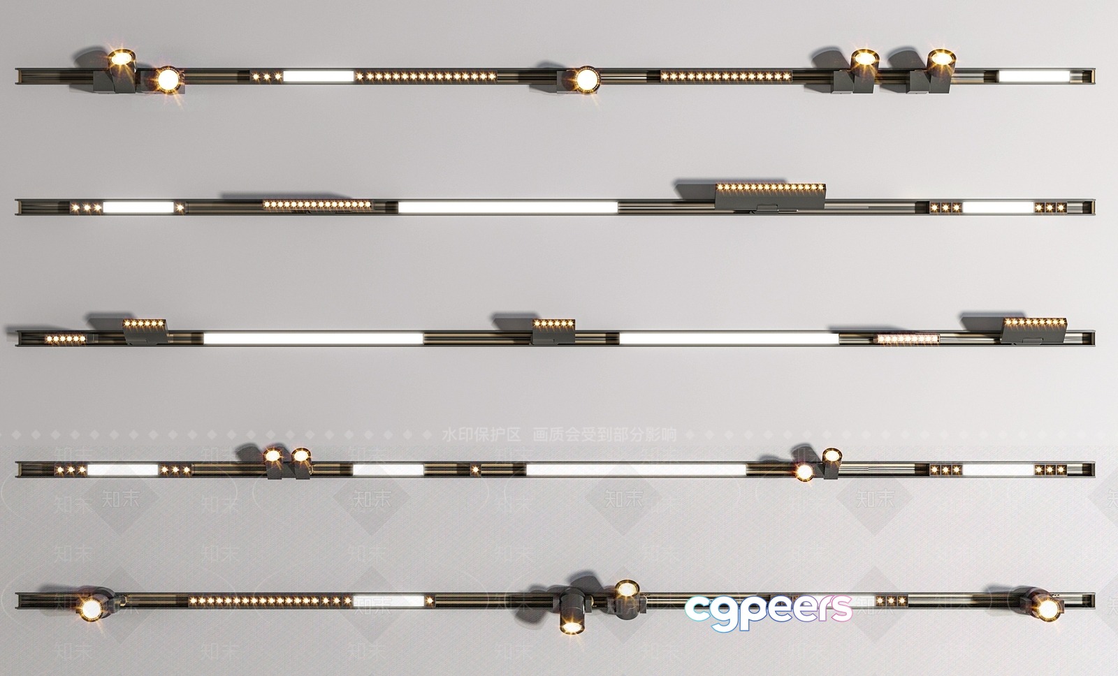 Gold Light Fixture 3D Model - 22813 - VRAY Render Gold Light Fixture 3D Model - 22813 - VRAY Render