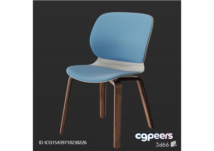 Wooden Chair 3D Model - 706 - VRAY Render