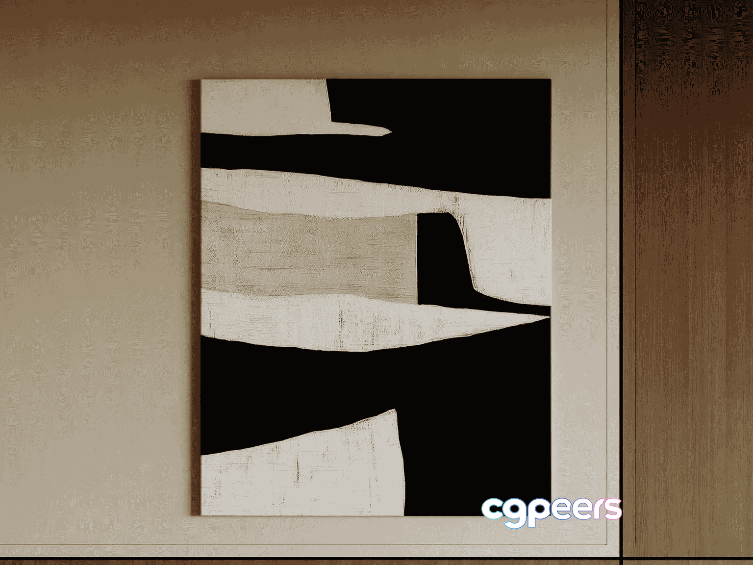 Abstract Artwork 3D Model - 17861 - VRAY Render