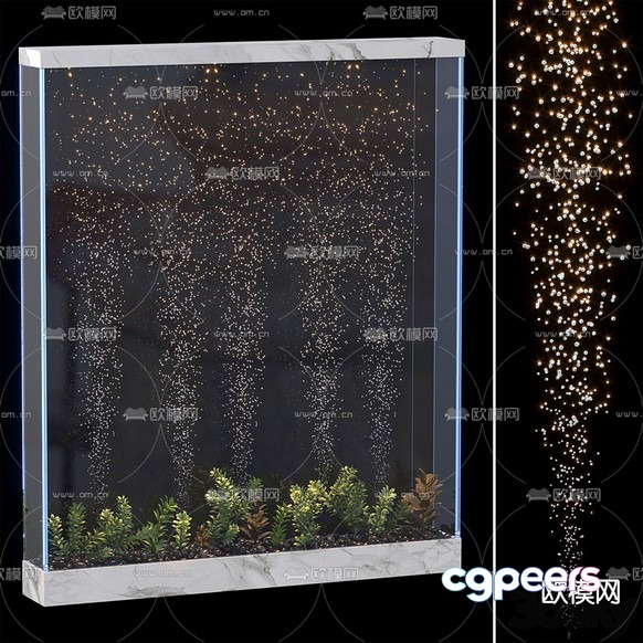 A Rectangular Aquarium 3D Model - 11162 - VRAY Render A Rectangular Aquarium 3D Model - 11162 - VRAY Render