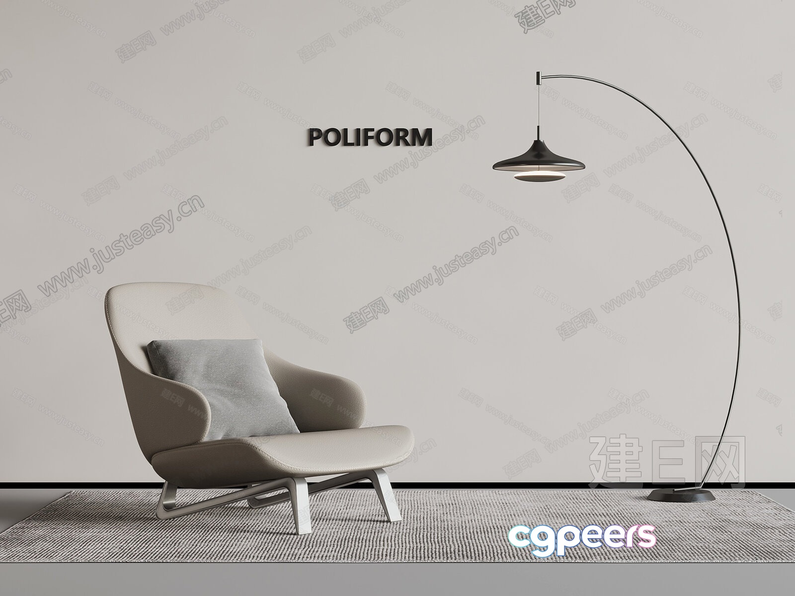 Modern Living Room 3D Model - 5147 - VRAY Render Modern Living Room 3D Model - 5147 - VRAY Render
