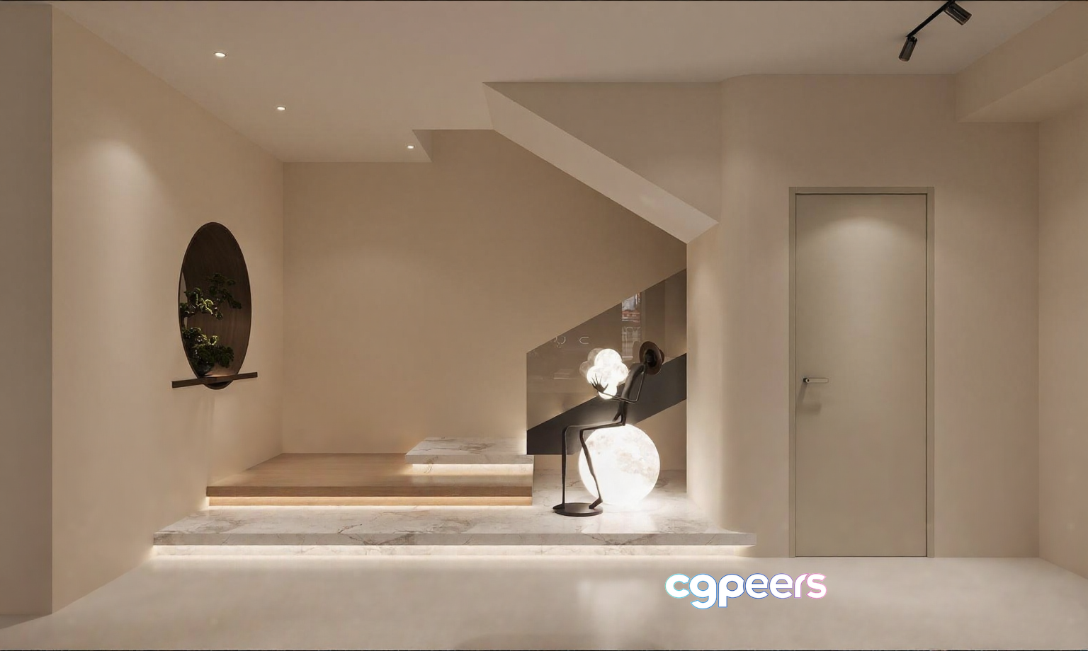 Modern Minimalist Interior 3D Model - 18413 - VRAY Render Modern Minimalist Interior 3D Model - 18413 - VRAY Render