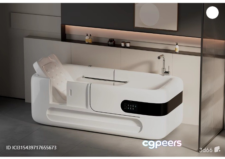 Modern Bathroom Sink 3D Model - 3988 - VRAY Render Modern Bathroom Sink 3D Model - 3988 - VRAY Render
