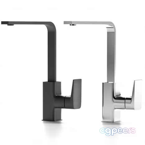 Modern Kitchen Faucets 3D Model - 488 - CORONA Render