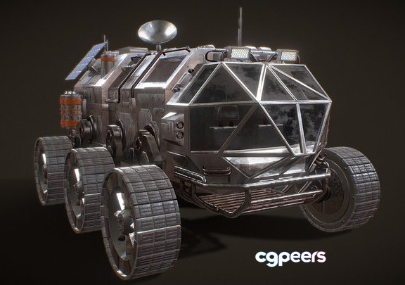 3D Game Assets - Mars Rover (Blender) 3D Game Assets - Mars Rover (Blender)