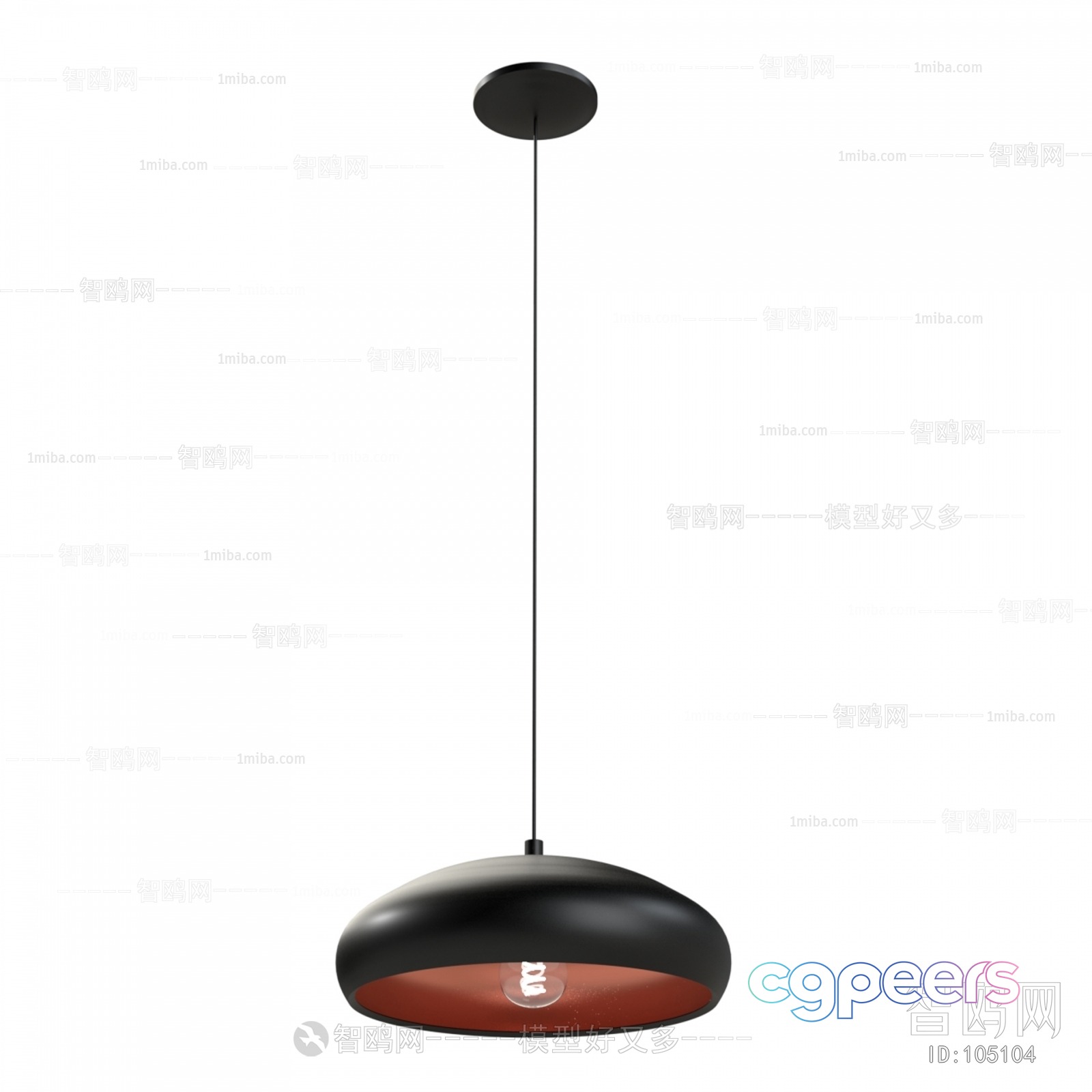 Modern Light Fixture 3D Model - 15974 - VRAY Render