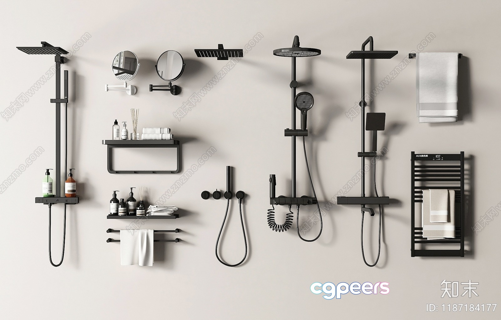 A Modern Bathroom 3D Model - 2938 - VRAY Render A Modern Bathroom 3D Model - 2938 - VRAY Render