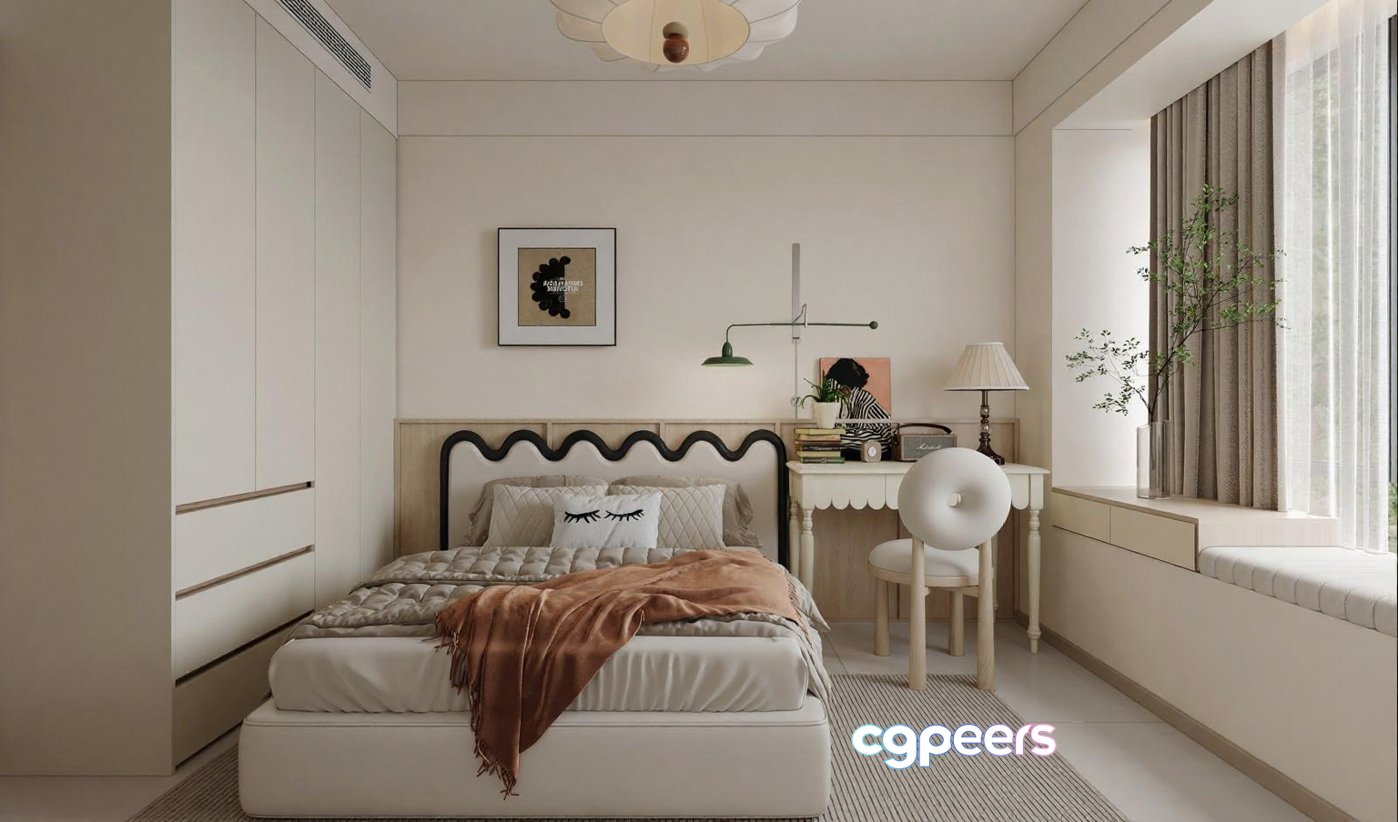 Cozy Bedroom 3D Model - 4820 - VRAY Render Cozy Bedroom 3D Model - 4820 - VRAY Render