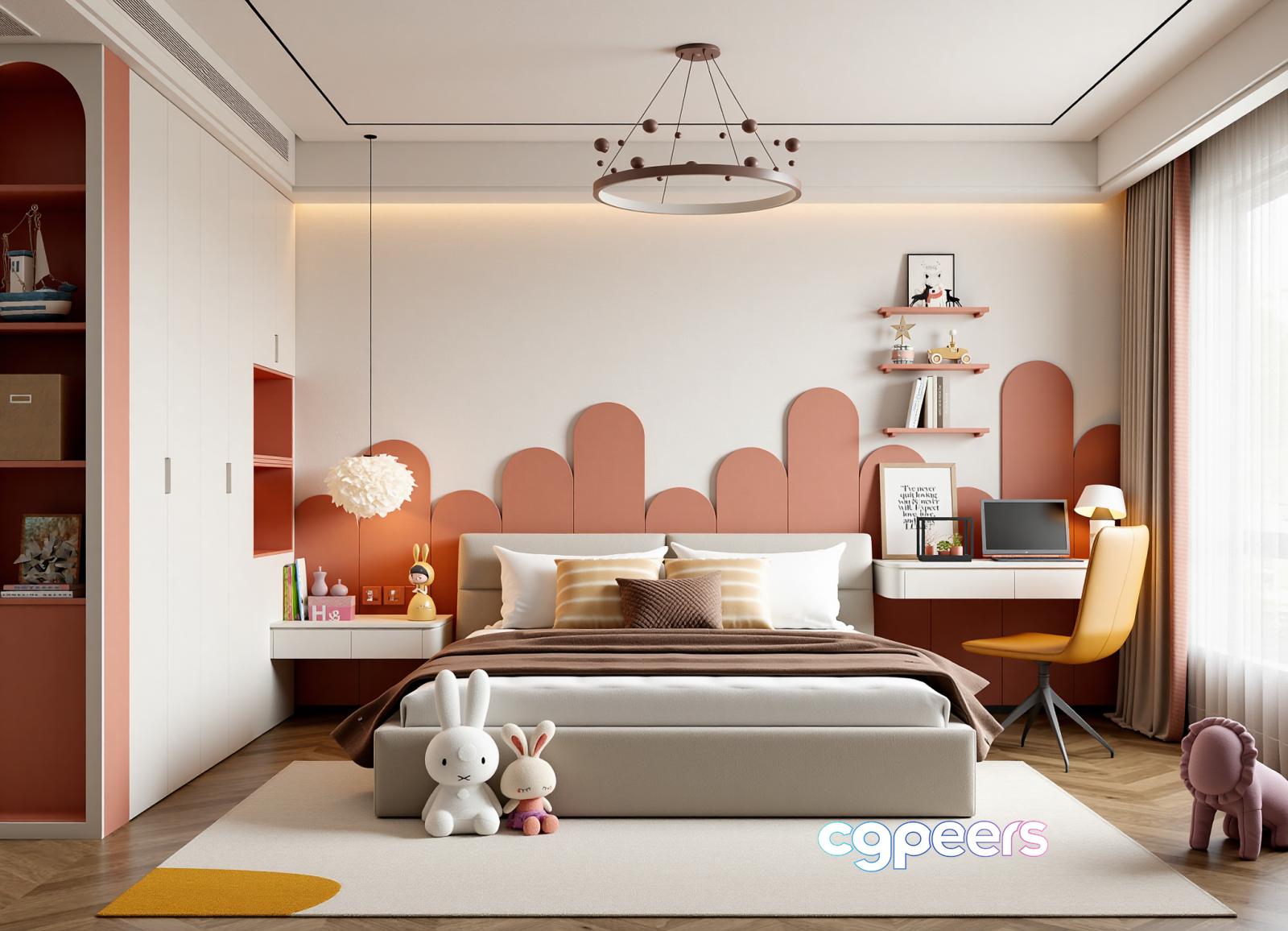 Modern Children'S Bedroom 3D Model - 16992 - VRAY Render Modern Children'S Bedroom 3D Model - 16992 - VRAY Render