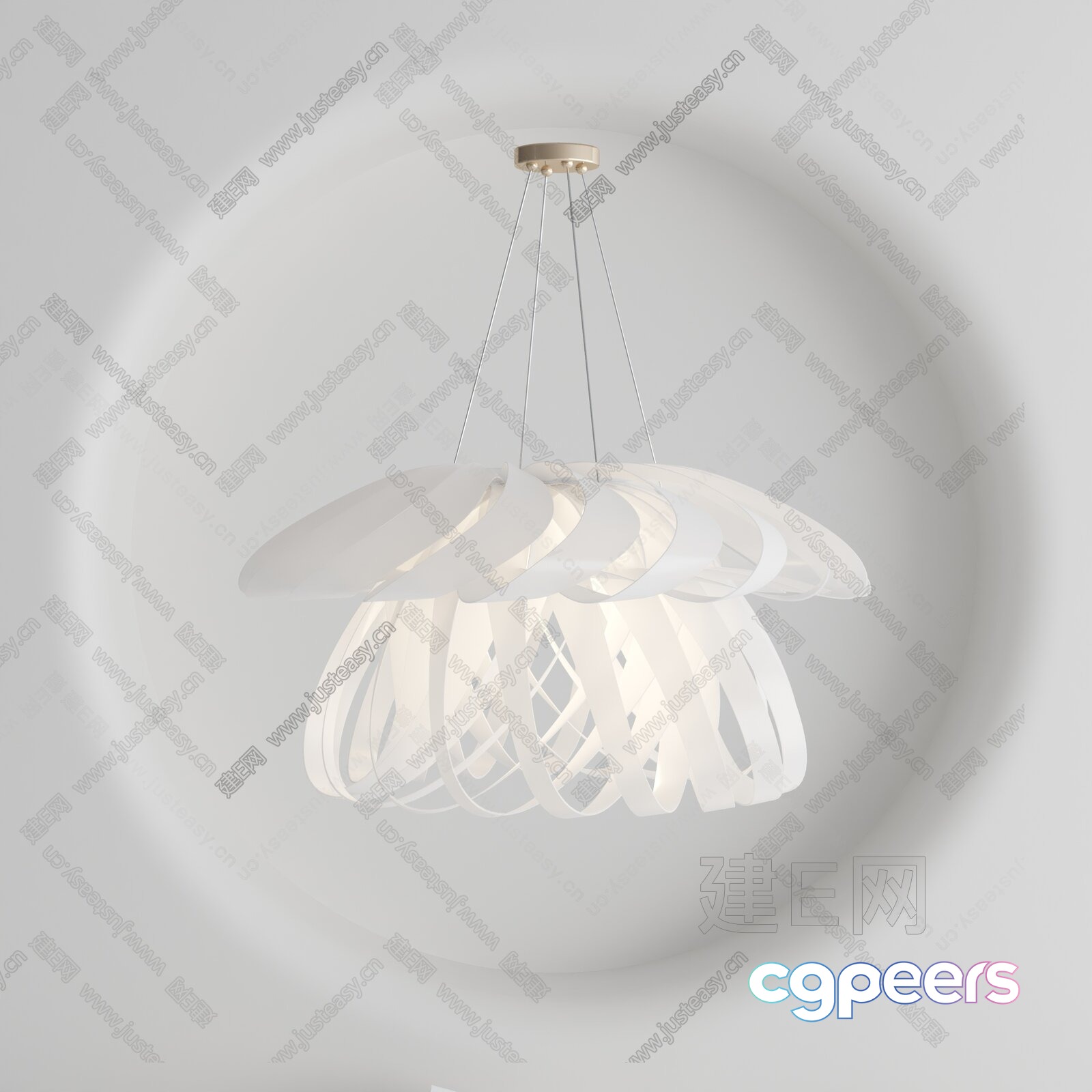 Gold Light Fixture 3D Model - 1903 - VRAY Render Gold Light Fixture 3D Model - 1903 - VRAY Render