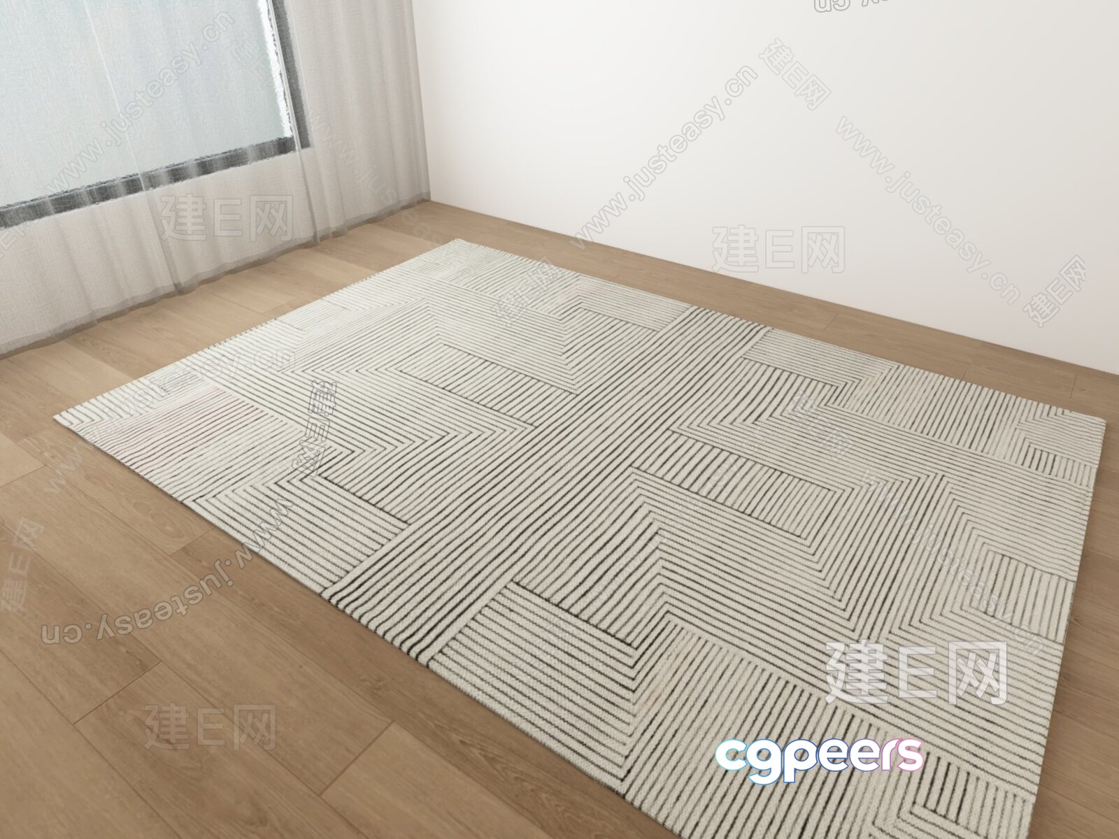 Cozy Living Room 3D Model - 4631 - VRAY Render