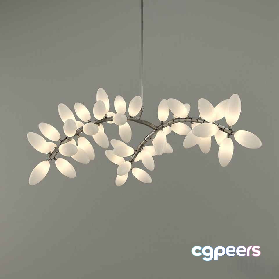 A Modern Light Fixture 3D Model - 16024 - VRAY Render