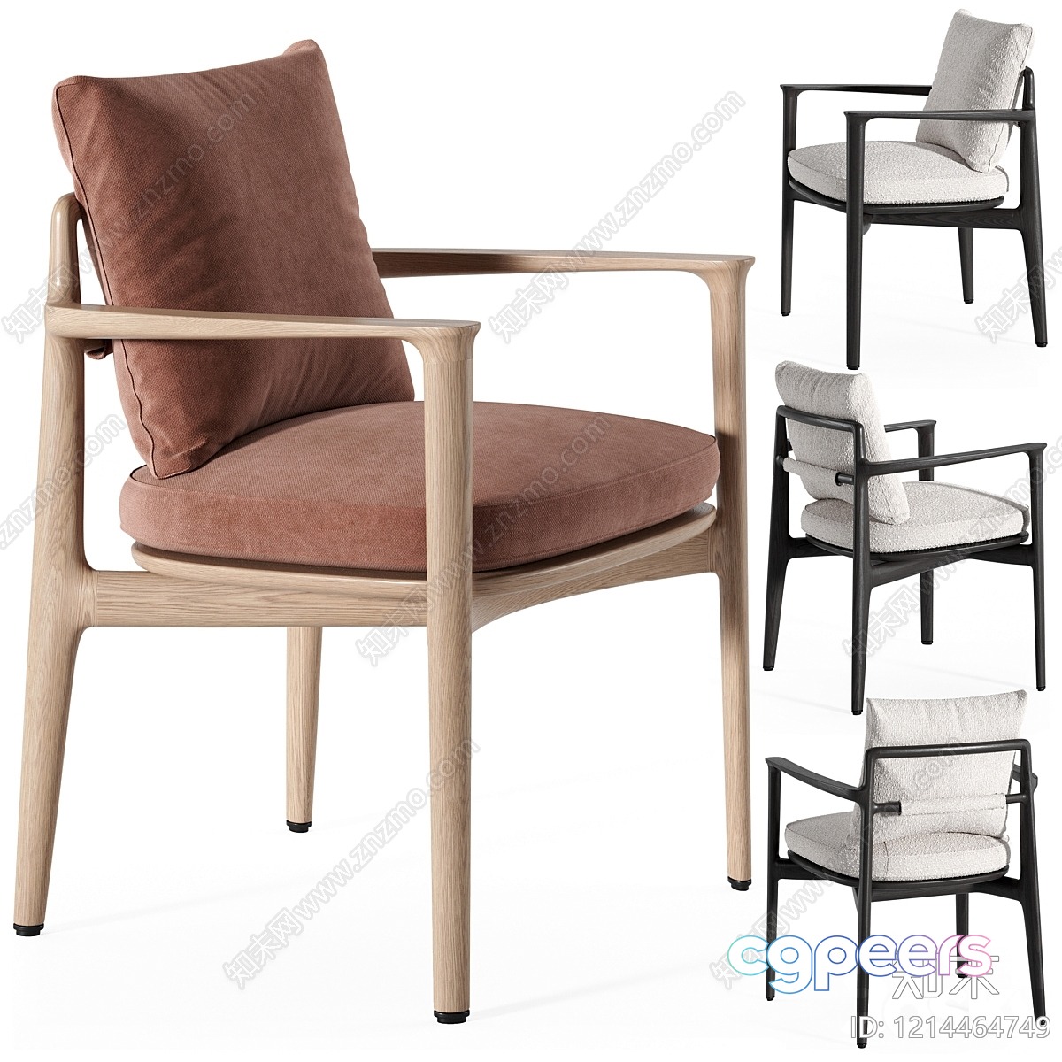 Wooden Chair 3D Model - 23057 - VRAY Render Wooden Chair 3D Model - 23057 - VRAY Render