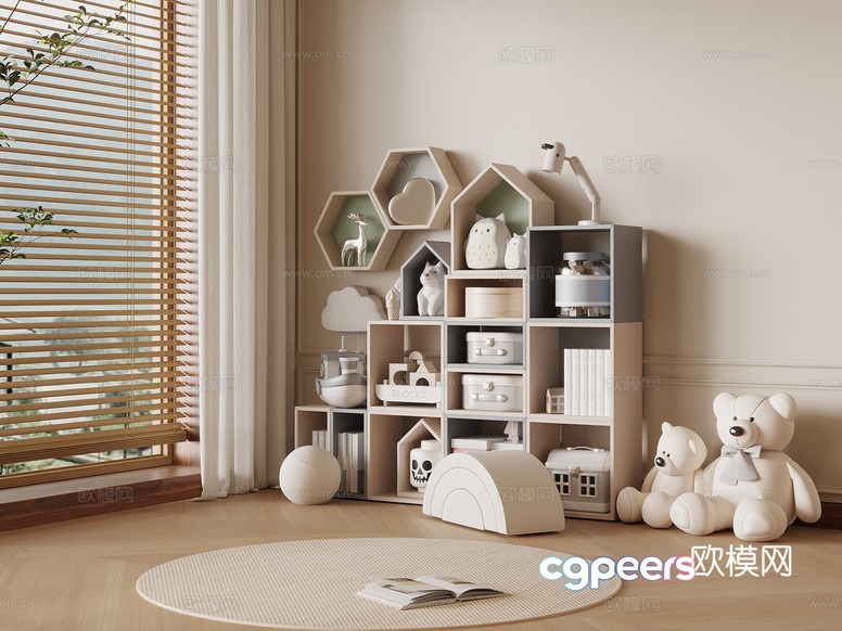 Modern Children'S Room 3D Model - 18822 - VRAY Render Modern Children'S Room 3D Model - 18822 - VRAY Render