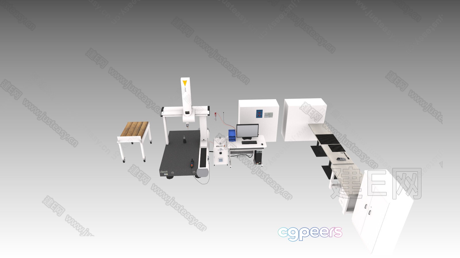 Computer Workstation 3D Model - 3141 - VRAY Render Computer Workstation 3D Model - 3141 - VRAY Render