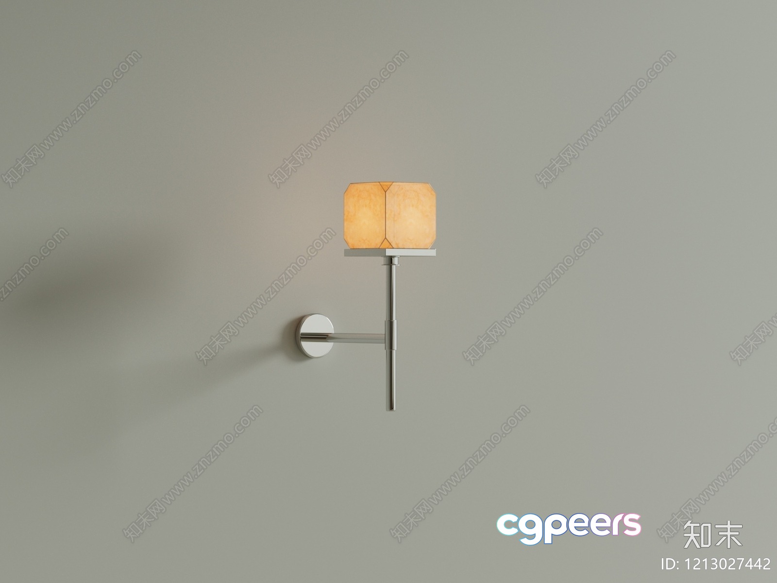A Modern Wall Light Fixture 3D Model - 16836 - VRAY Render A Modern Wall Light Fixture 3D Model - 16836 - VRAY Render