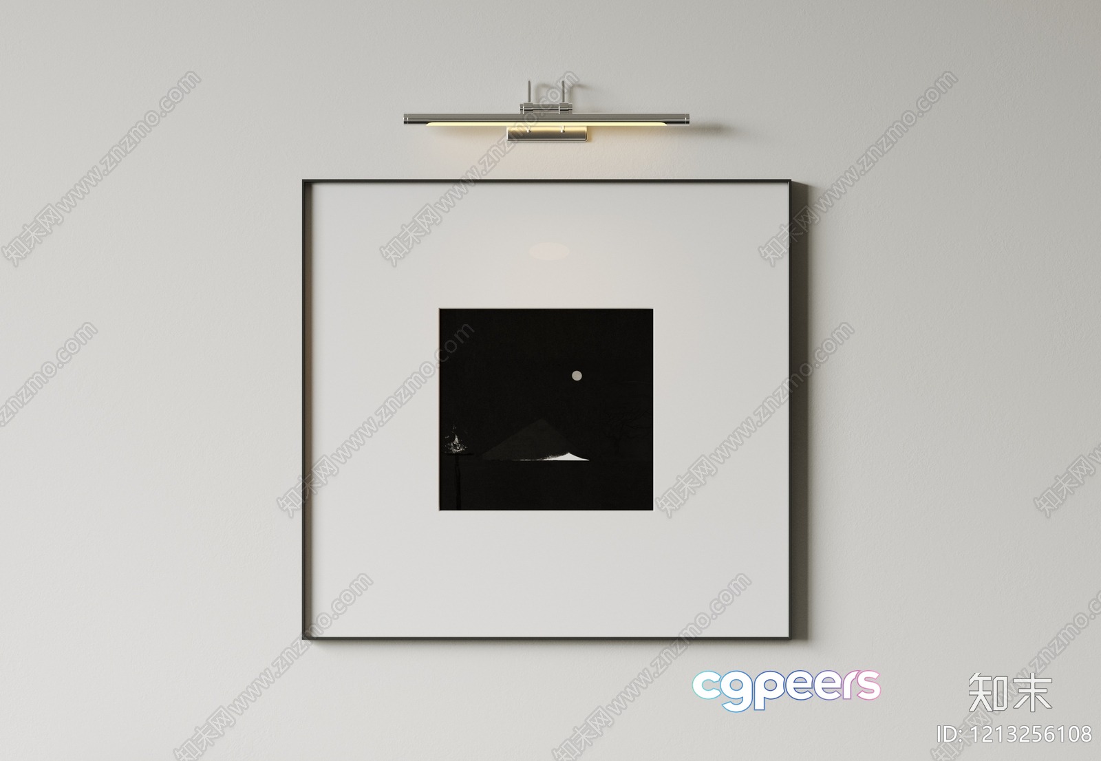 Modern Light Fixture 3D Model - 5519 - VRAY Render Modern Light Fixture 3D Model - 5519 - VRAY Render