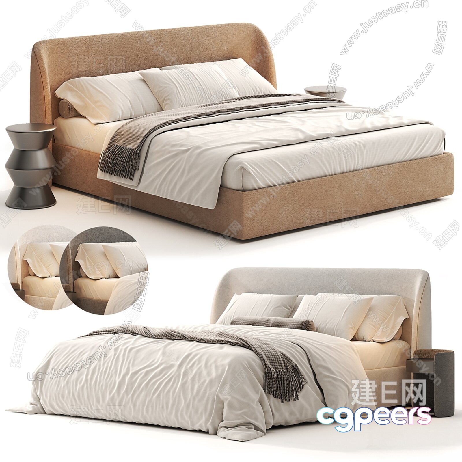 Cozy Bedroom 3D Model - 8703 - CORONA Render Cozy Bedroom 3D Model - 8703 - CORONA Render
