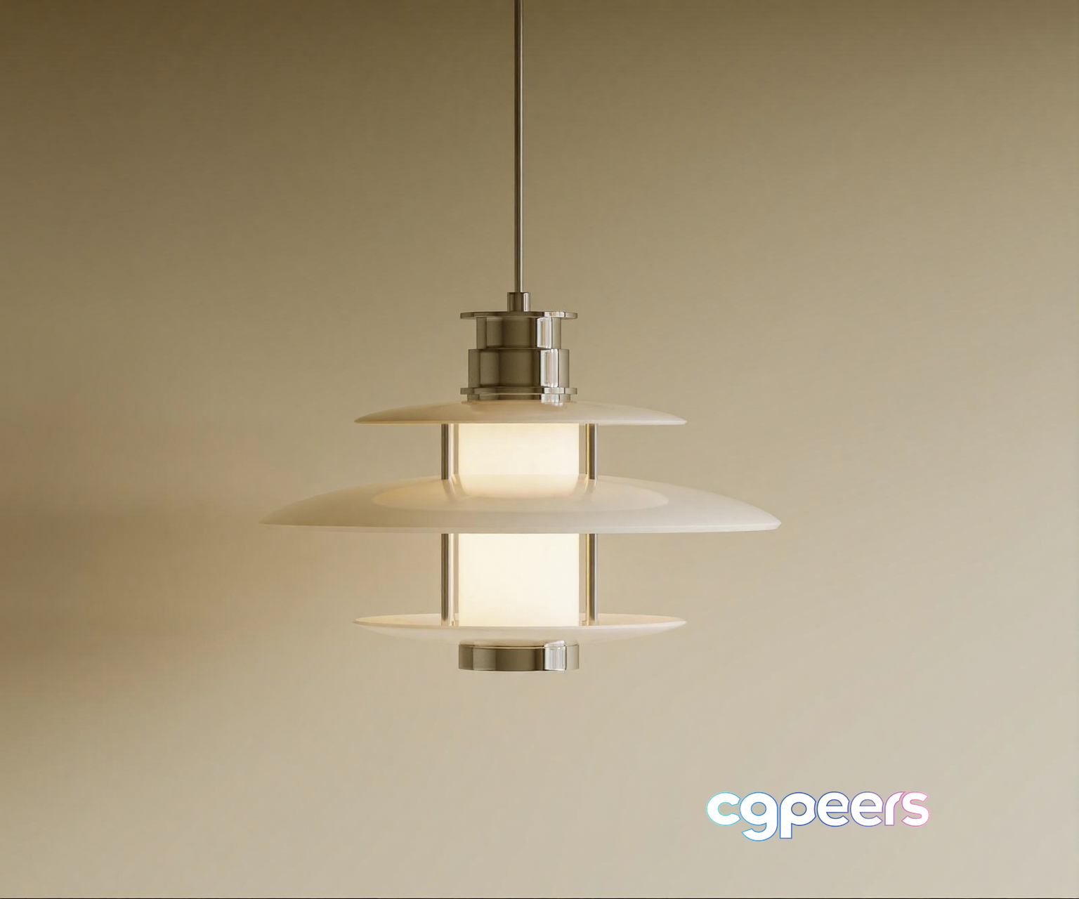 A Modern Light Fixture 3D Model - 7690 - CORONA Render