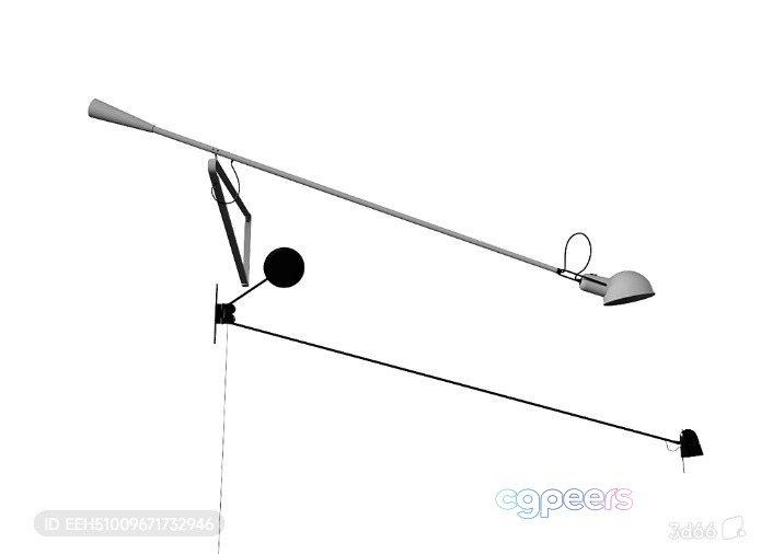 A Modern Light Fixture 3D Model - 1762 - VRAY Render