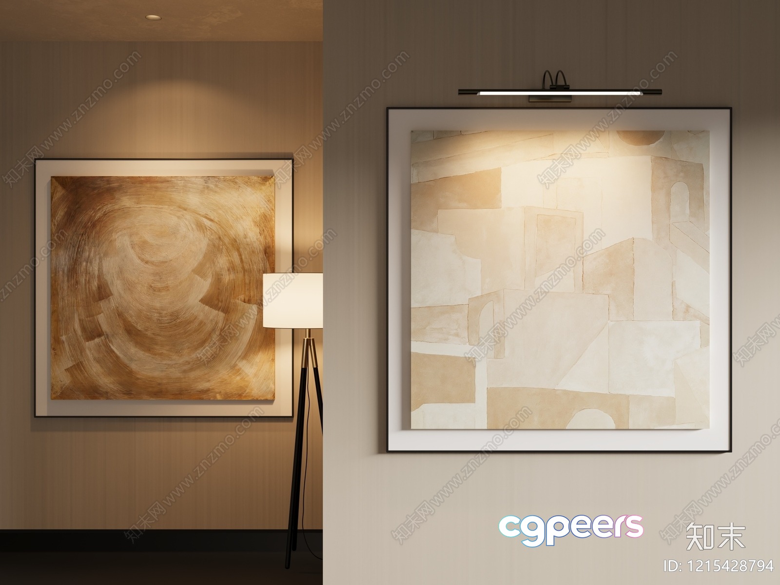 Modern Art Gallery 3D Model - 16998 - VRAY Render Modern Art Gallery 3D Model - 16998 - VRAY Render