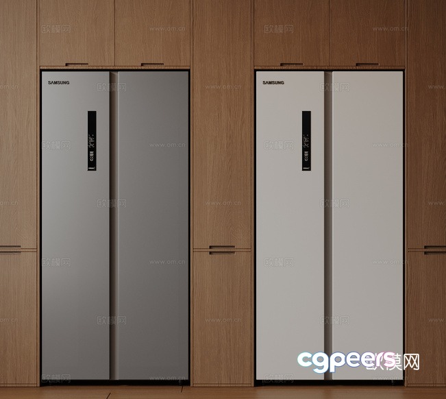 Modern Samsung Refrigerators 3D Model - 1397 - CORONA Render Modern Samsung Refrigerators 3D Model - 1397 - CORONA Render