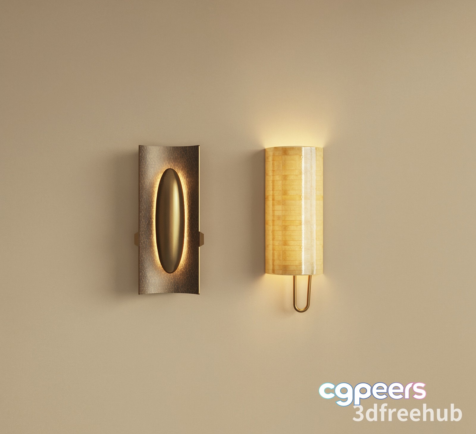 Gold Light Fixture 3D Model - 18849 - VRAY Render Gold Light Fixture 3D Model - 18849 - VRAY Render