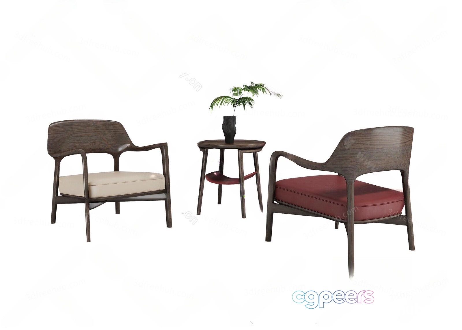 Wooden Chair 3D Model - 23610 - VRAY Render Wooden Chair 3D Model - 23610 - VRAY Render