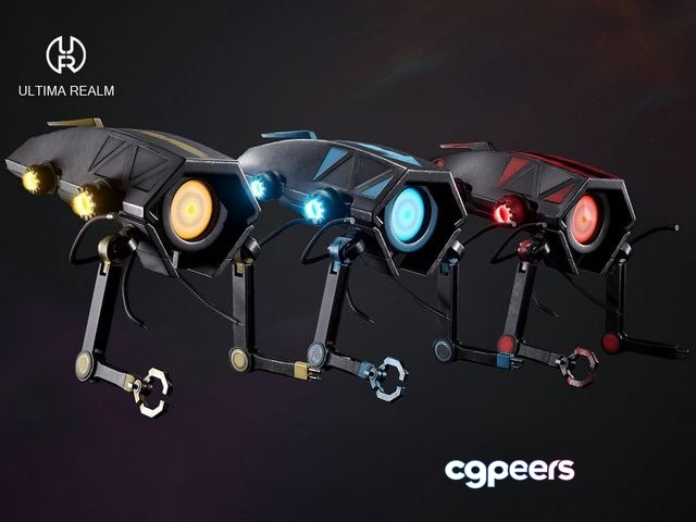3D Game Assets - Drone Inspector Low-poly 3D Game Assets - Drone Inspector Low-poly