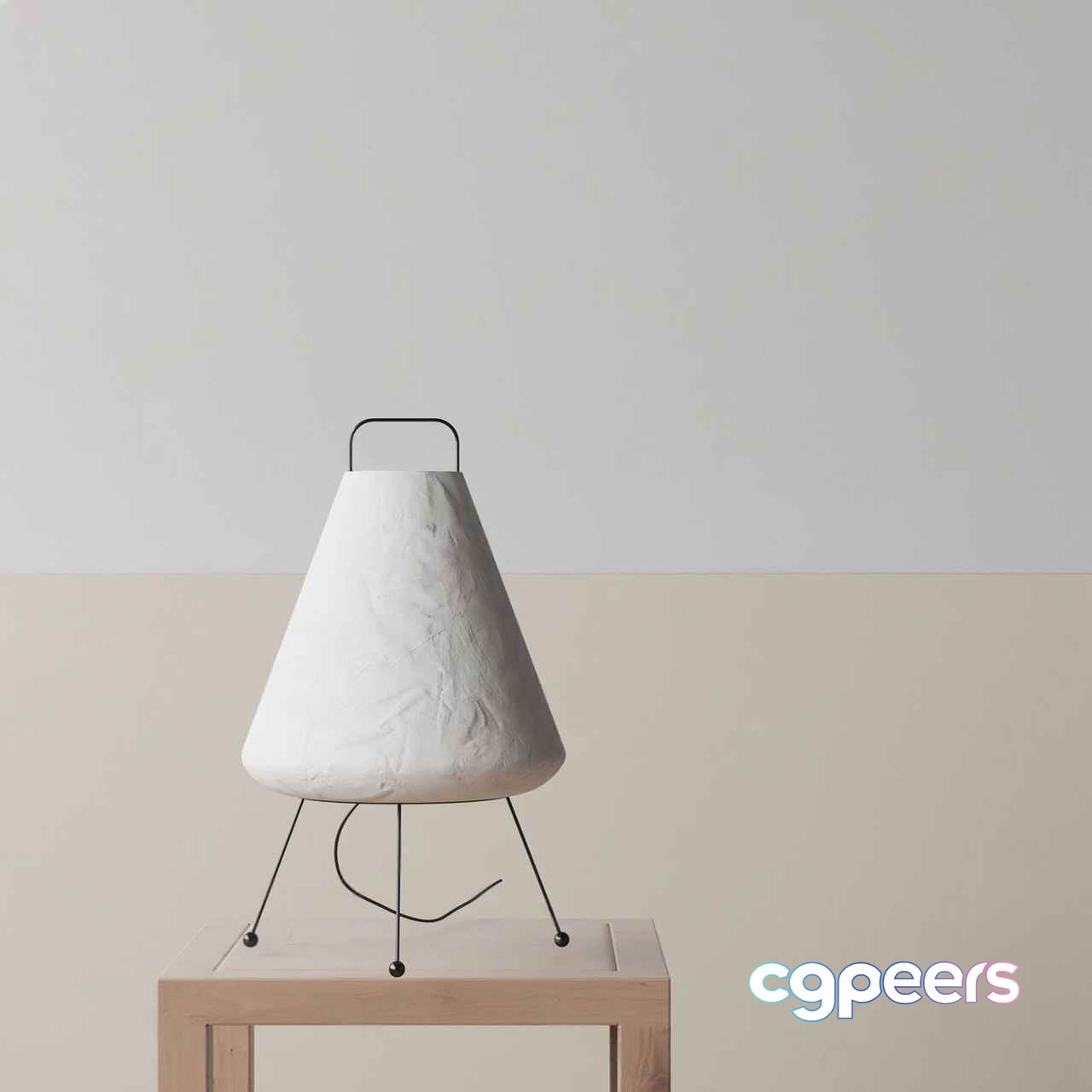 Modern Table Lamp 3D Model - 11070 - VRAY Render