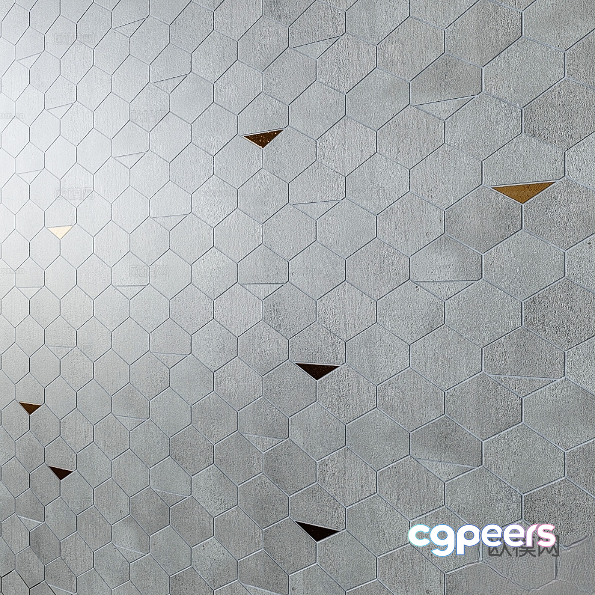 Abstract Geometric Pattern 3D Model - 3762 - VRAY Render Abstract Geometric Pattern 3D Model - 3762 - VRAY Render