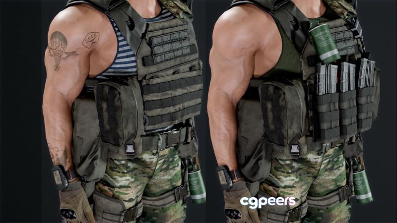 3D Game Assets - Body-Armor 3D scan 3D Game Assets - Body-Armor 3D scan