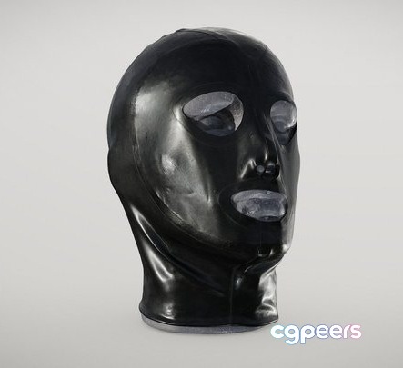 3D Game Assets - Rubber Mask 3D Game Assets - Rubber Mask