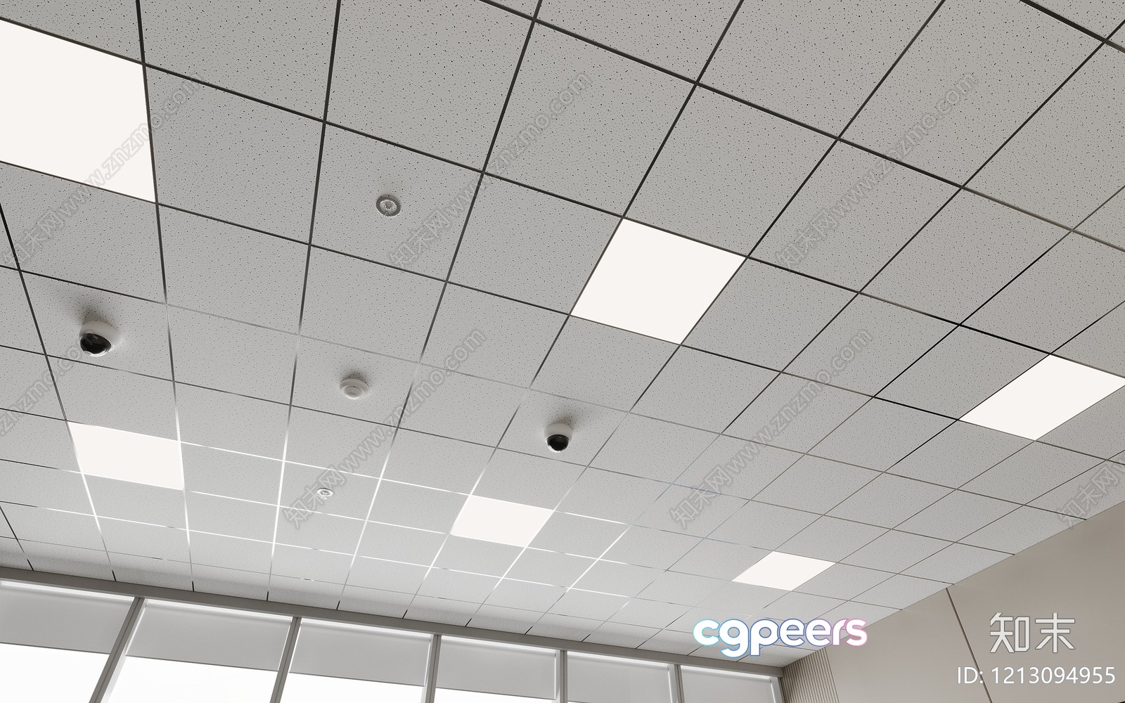 White Ceiling Tiles 3D Model - 11591 - VRAY Render White Ceiling Tiles 3D Model - 11591 - VRAY Render