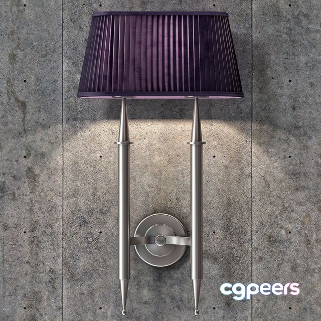 3ds Max Free - Hector Finch Robbie Wall Light Double 3ds Max Free - Hector Finch Robbie Wall Light Double