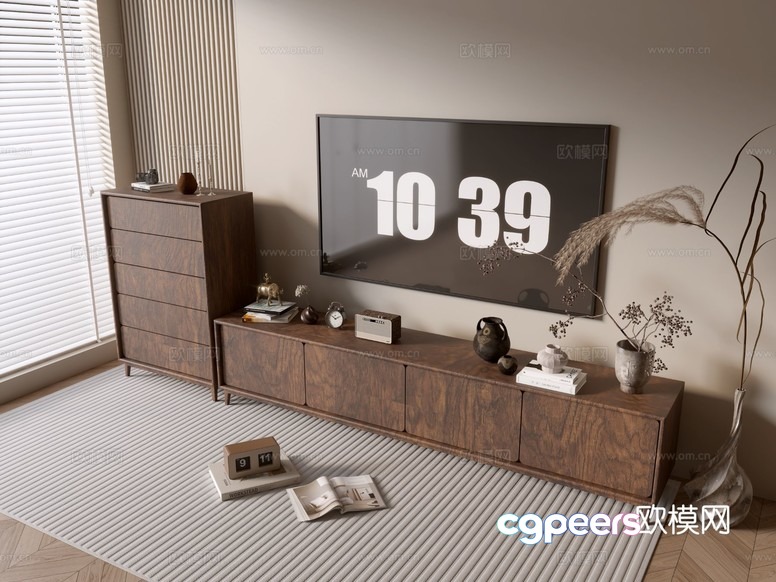 Modern Living Room 3D Model - 16263 - VRAY Render Modern Living Room 3D Model - 16263 - VRAY Render