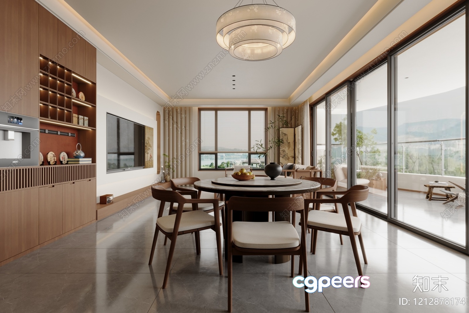 Modern Living Room 3D Model - 2030 - VRAY Render Modern Living Room 3D Model - 2030 - VRAY Render