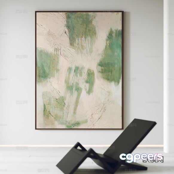 Modern Art Piece 3D Model - 2175 - VRAY Render