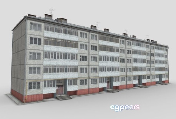 3D Game Assets - House 111 121 3D Game Assets - House 111 121
