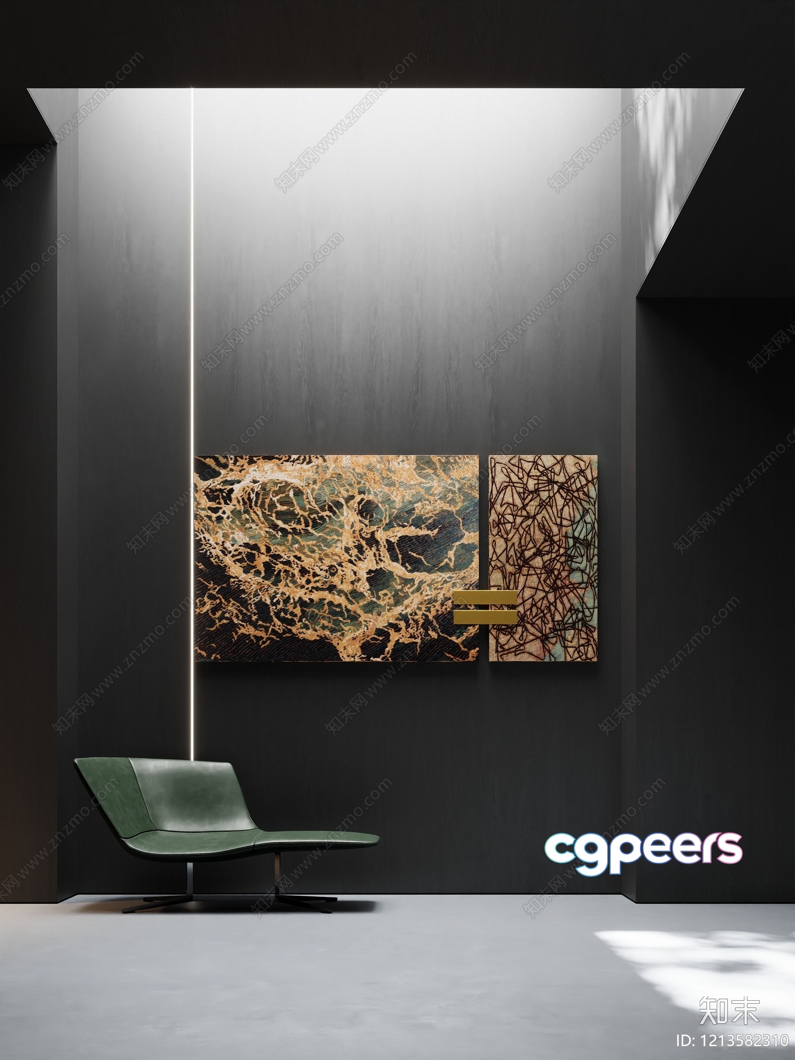 Modern Minimalist Room 3D Model - 16075 - VRAY Render Modern Minimalist Room 3D Model - 16075 - VRAY Render