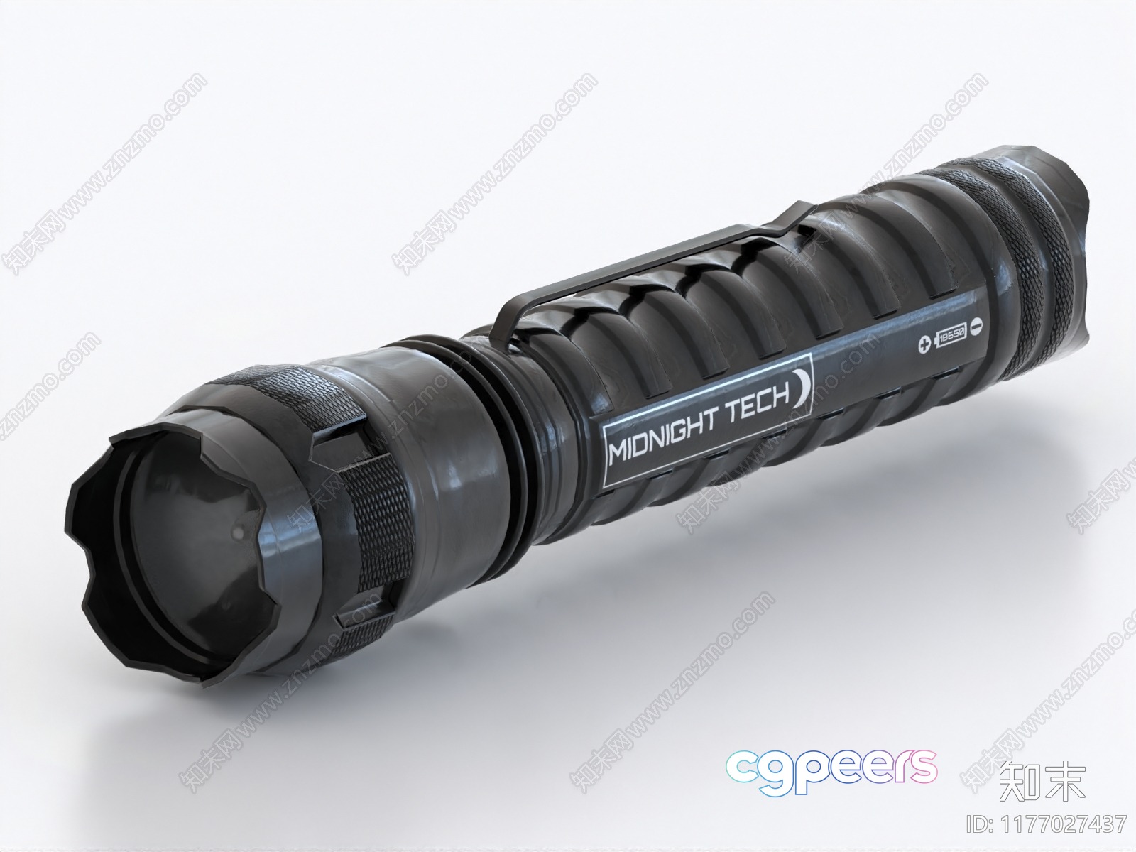 A Flashlight 3D Model - 9706 - VRAY Render A Flashlight 3D Model - 9706 - VRAY Render