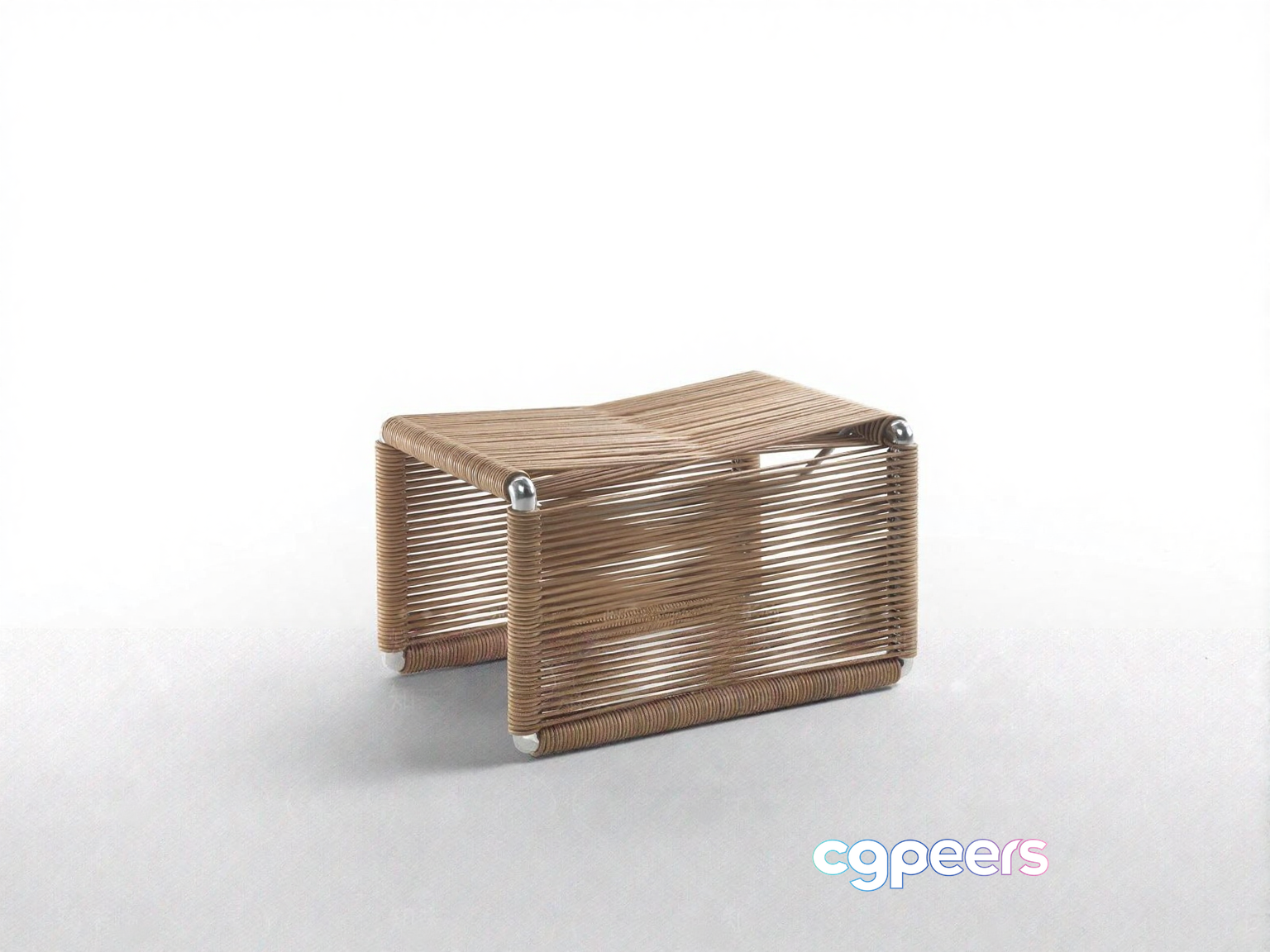 A Woven Bench 3D Model - 5947 - VRAY Render