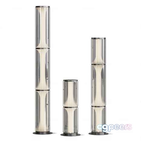 Clear Glass Vases 3D Model - 18781 - CORONA Render
