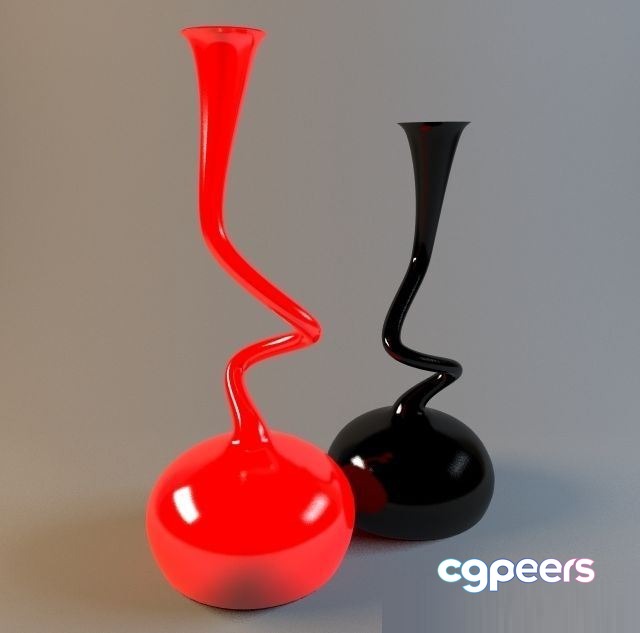 3ds Max Free - 2 vases 3ds Max Free - 2 vases