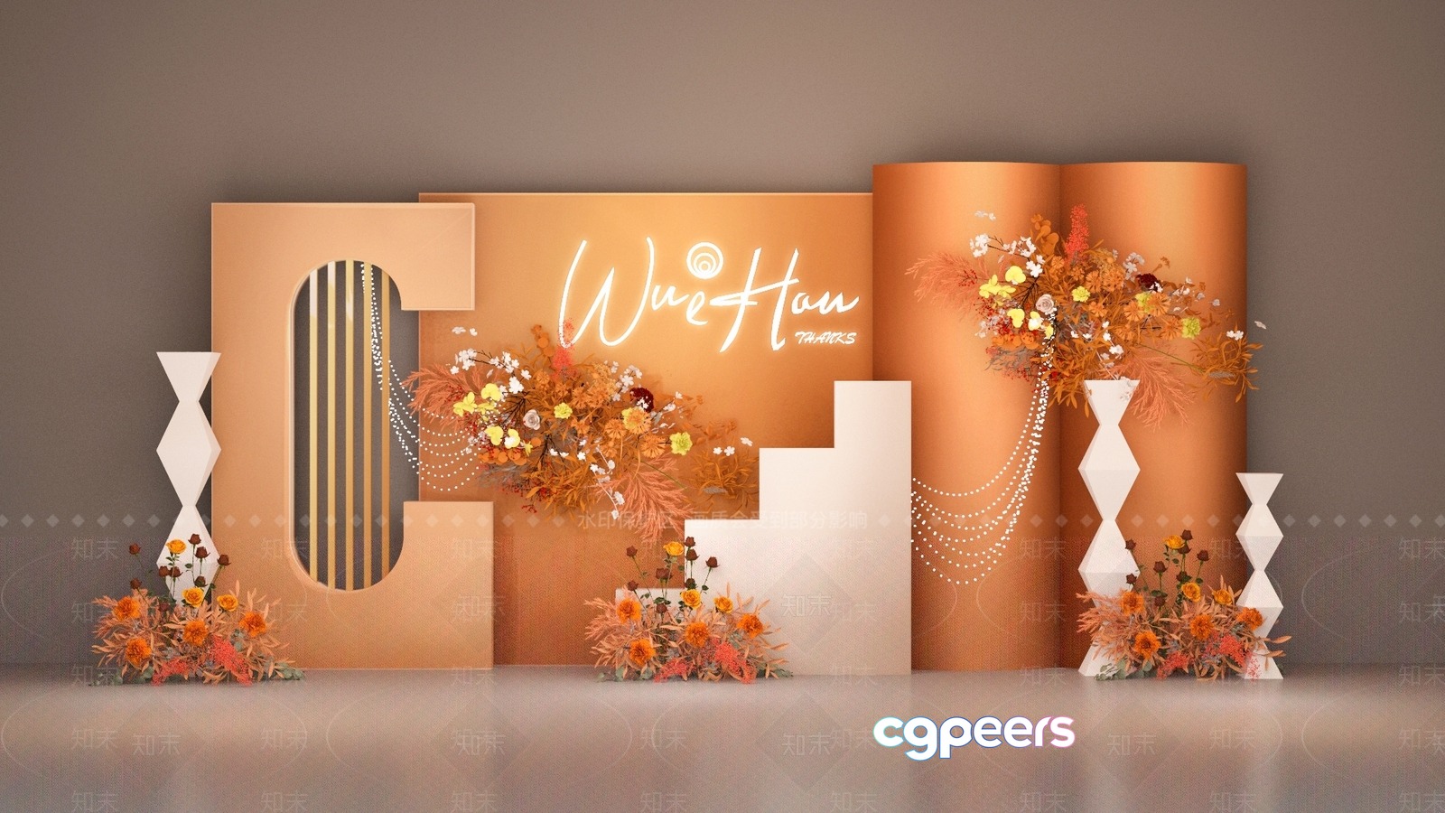 Decorative Wall Panel 3D Model - 17707 - VRAY Render Decorative Wall Panel 3D Model - 17707 - VRAY Render
