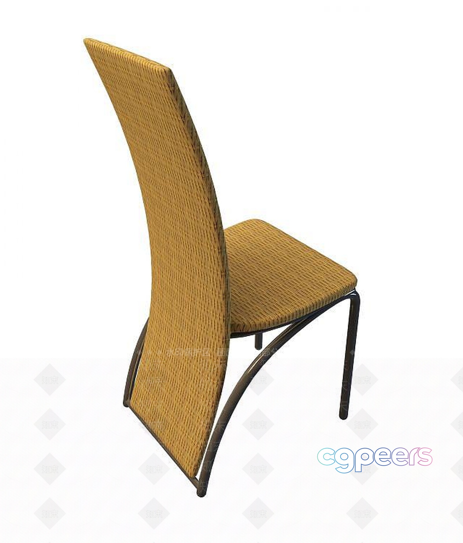 Modern Wicker Chair 3D Model - 3201 - VRAY Render Modern Wicker Chair 3D Model - 3201 - VRAY Render