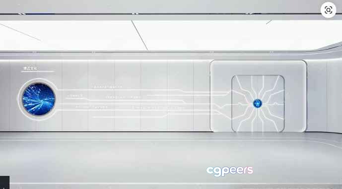 Modern White Room 3D Model - 20681 - VRAY Render