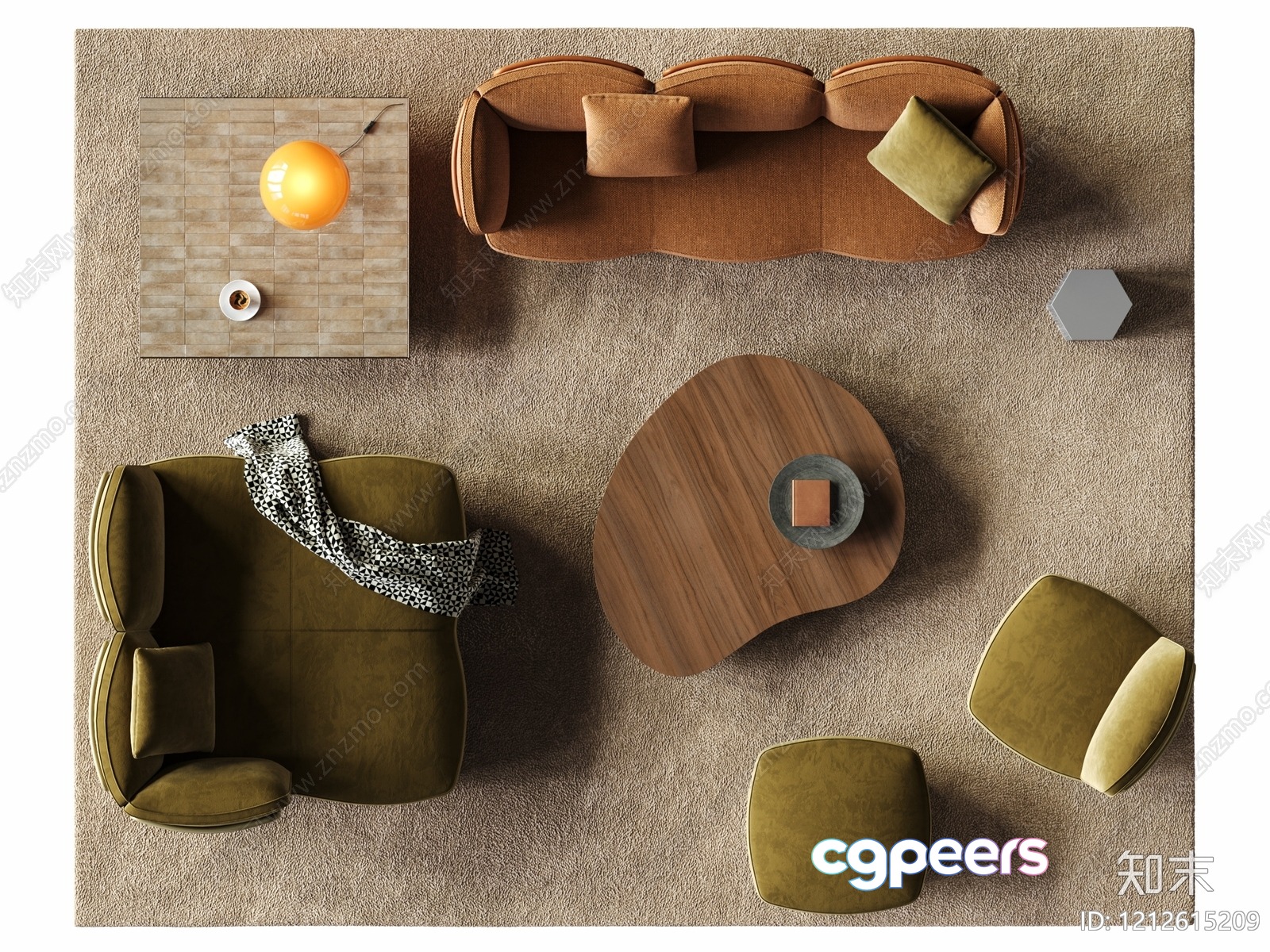 A Living Room With A Couch 3D Model - 21683 - VRAY Render A Living Room With A Couch 3D Model - 21683 - VRAY Render