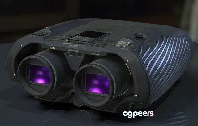 3D Game Assets - Binoculars Low-poly 3D Game Assets - Binoculars Low-poly